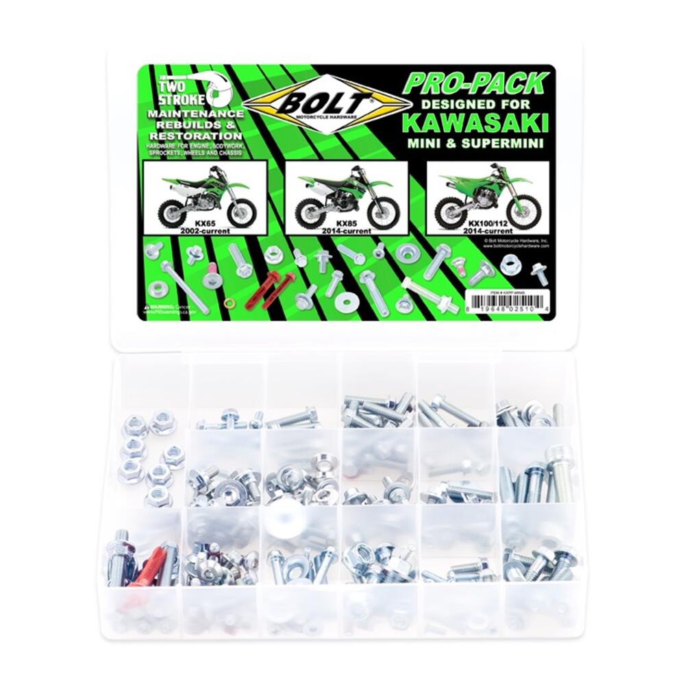 Bolt Bltkxppminis Bolt 2Stk Propack For Kaw Mini2002+ Kx65, 2014+ Kx85/100/112