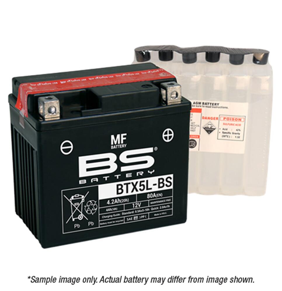 Bs Battery Mf - Btx5l-Bs (Inc Acid) - (Un2796/Class 8 - Ii)