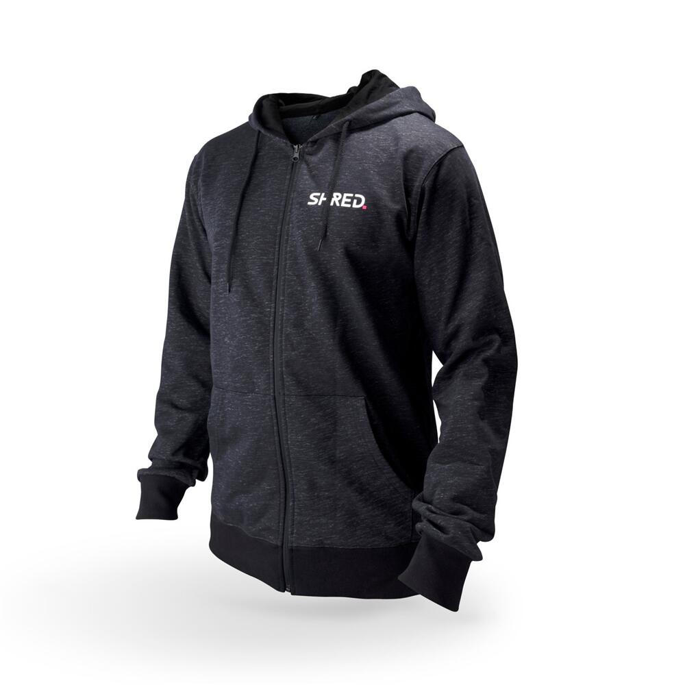 Shred Hoodie Shred Mtb Zip Up Charcoal 