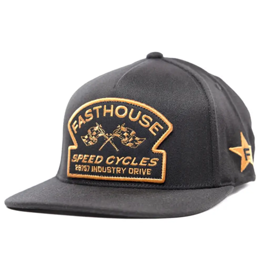 Fasthouse Crown Hat Black