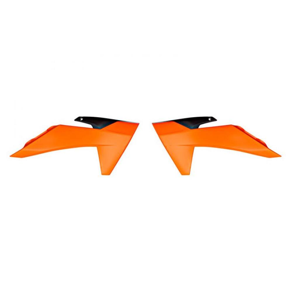 Rtech Cvktmarnr150 Rtech Radiator Shrouds Rtech Orange Black Ktm 50Sx 24-On