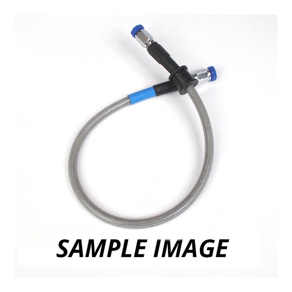 Whites Motorcycle Parts Whites Premade Brake Line 250Mm - Clr Steel Chr