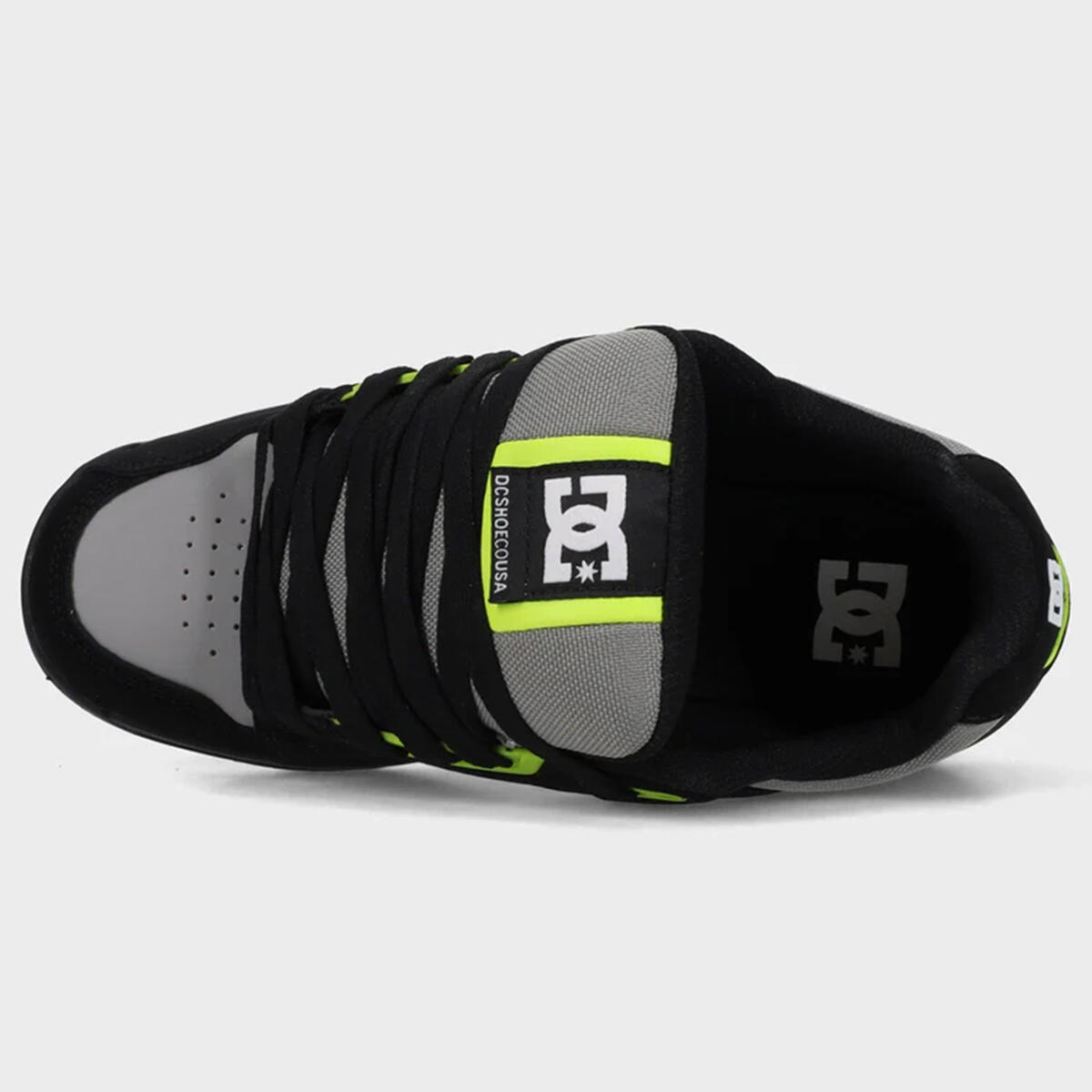 Dc Shoes Stag Black/Grey/Lime view 2