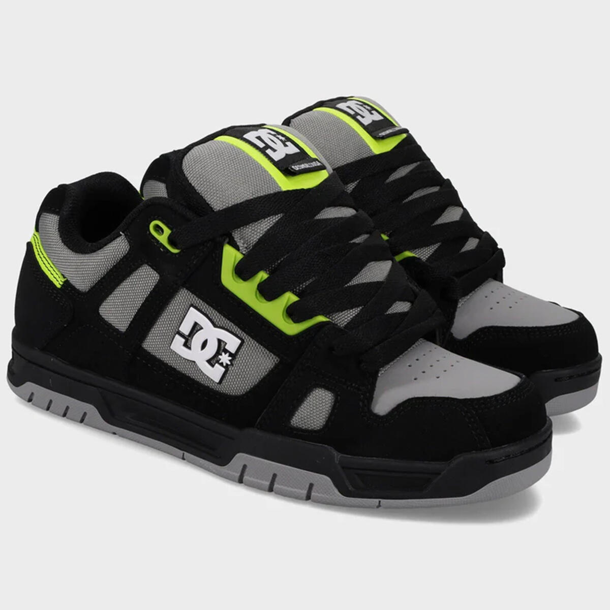 Dc Shoes Stag Black/Grey/Lime view 7