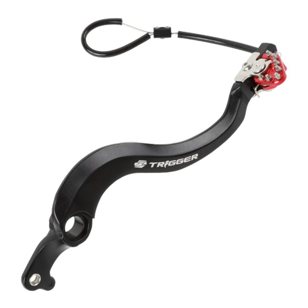 Zeta Trigger Brake Pedal Crf250/450R Red