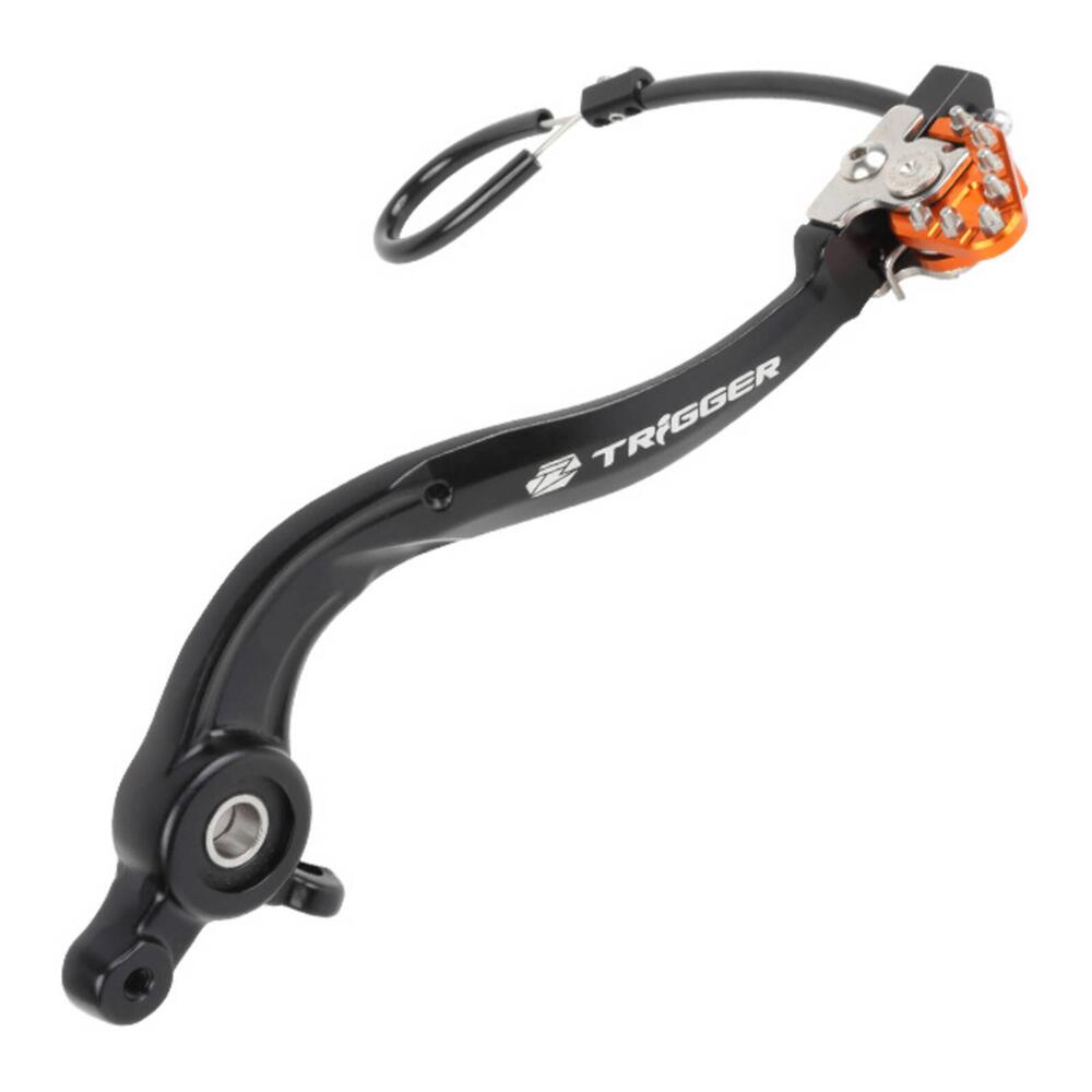 Zeta Trigger Brake Pedal Ktm Sx '16- Orange W/Bearing
