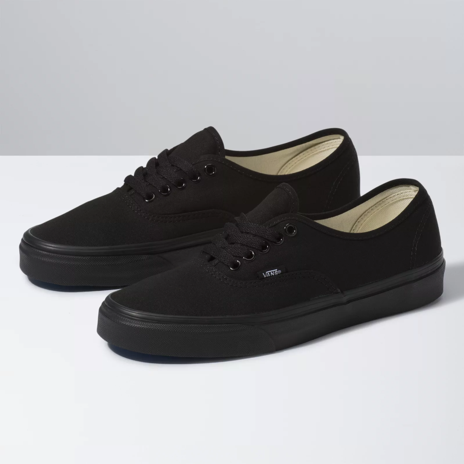 vans full black leather