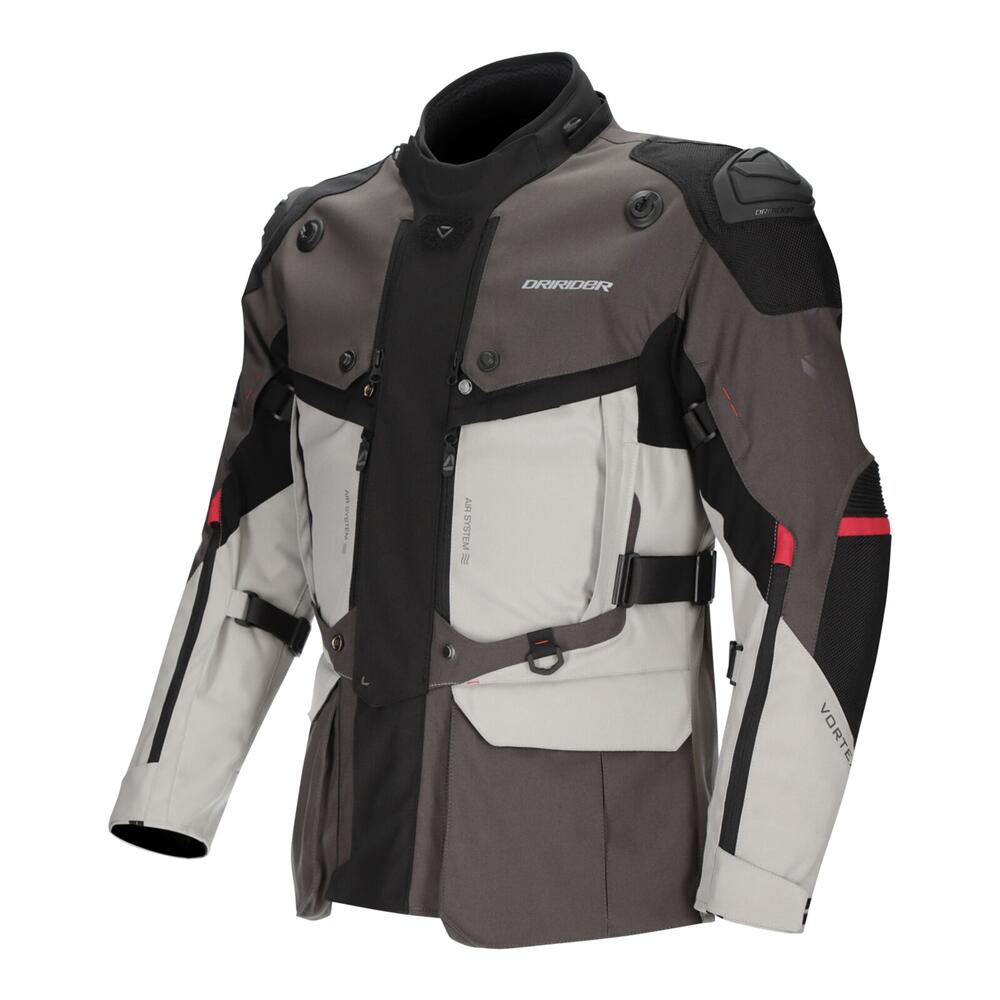 Dririder Vortex Adv 3 Jacket Mens Gr/Lgr/Blk