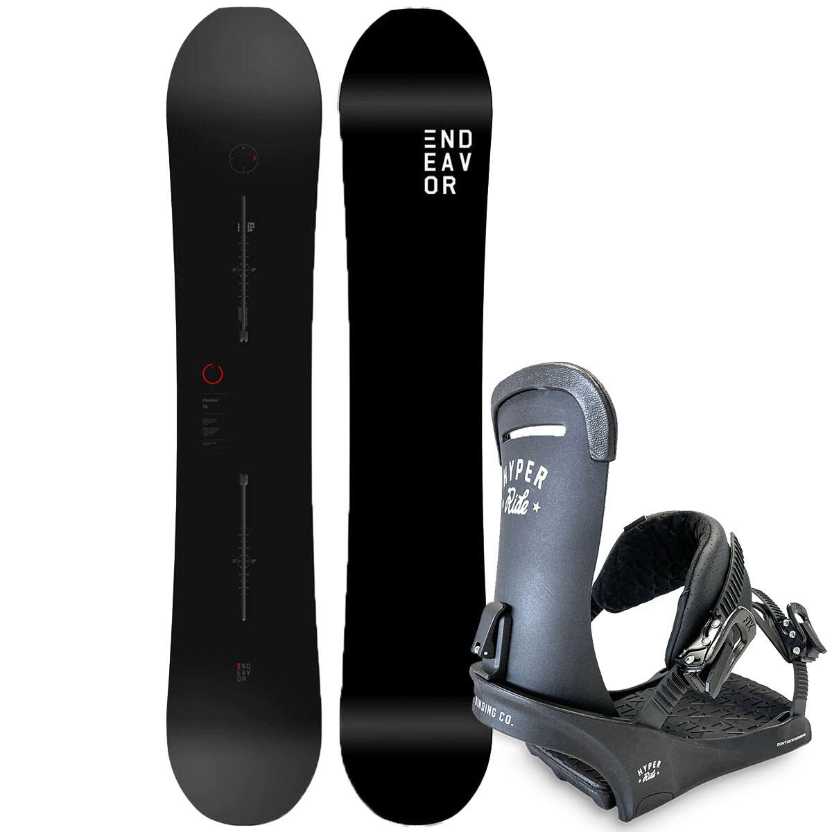 Endeavor Snowboards Black Legacy Snowboard activelifefitness.co.th