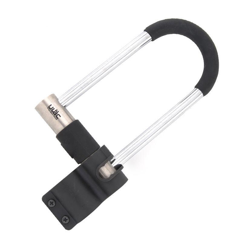 Lock Kaiser ULock Hardened Steel Key 78Mm X 170Mm Black Bike Hyper