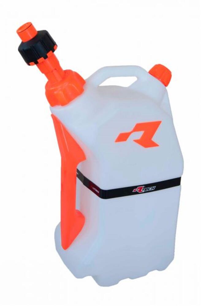 Rtech Fuel Can Rtech 15 Litre Quick Refueling Fits Into R15 Stand For Easy Transportation Orange