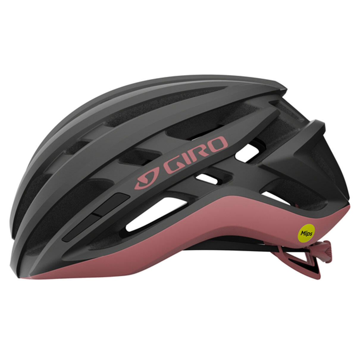 Giro Helmet Agilis Mips Matte Metallic Coal / Dusty Rose