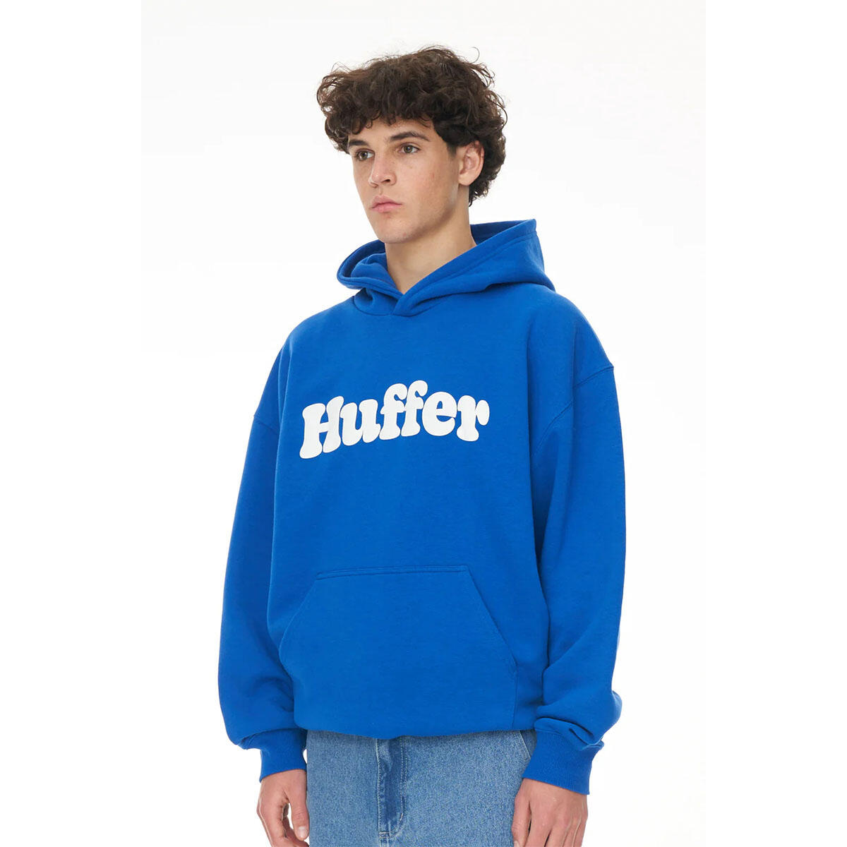 Mens Weekend Hood Garf Cobalt - Clothing 