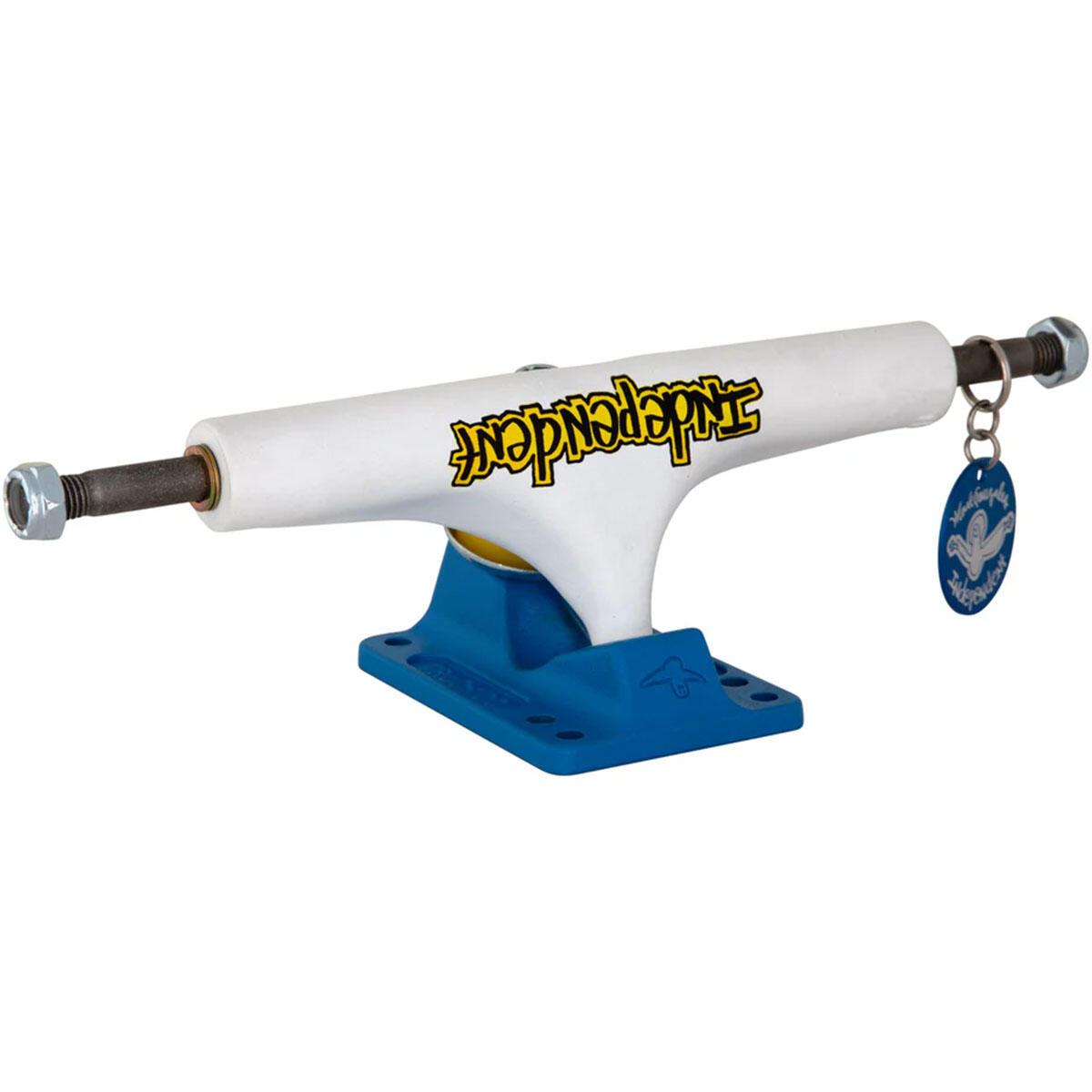 Independent 151 Stage 4 Pro Mark Gonzalez Flat White Blue Standard Trucks