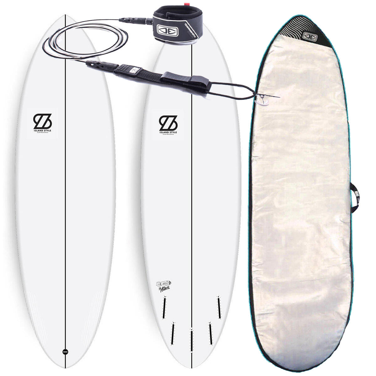 island atom surfboard