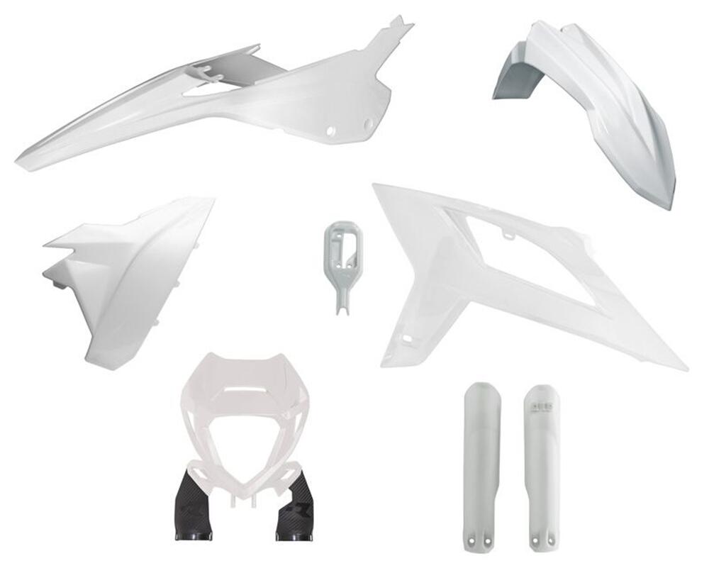 Rtech Kitbet-Bn0-620 Rtech Plastics Kit Rtech 6 Piece White Beta 125Rr 200Rr 250Rr 300Rr 350Rr 390Rr 430Rr 450Rr 480Rr 20-22
