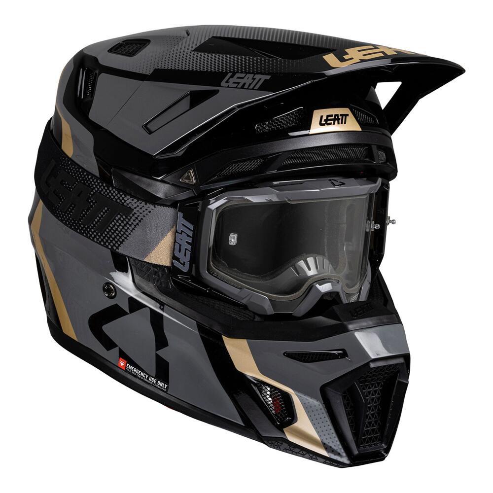 Leatt Moto 2025 Helmet Kit Moto 8.5 V25 Black