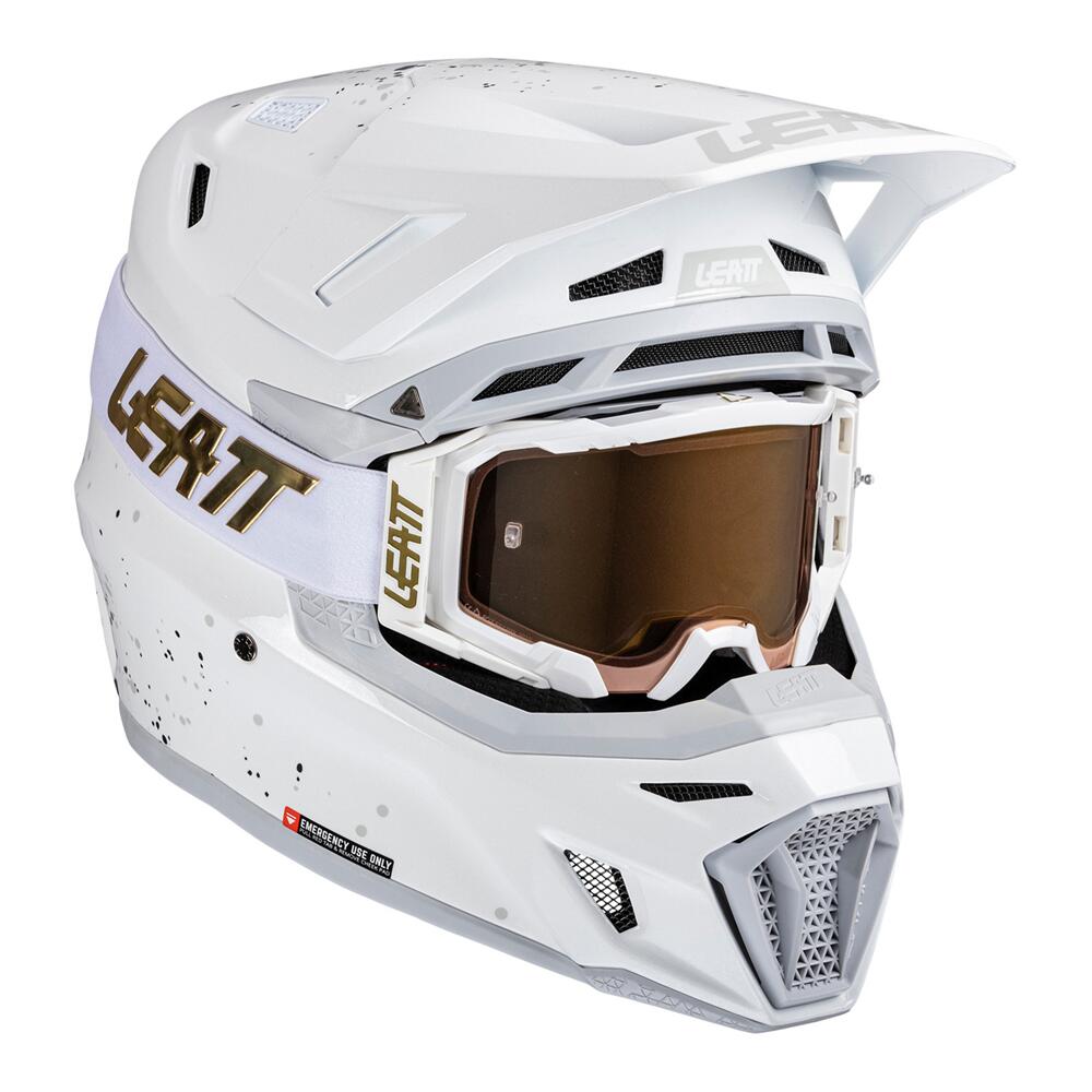 Leatt Moto 2025 Helmet Kit Moto 8.5 V25 White