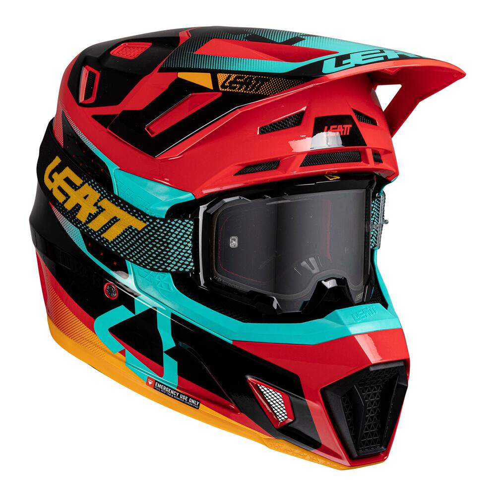 Leatt Moto 2025 Helmet Kit Moto 7.5 V25 Red