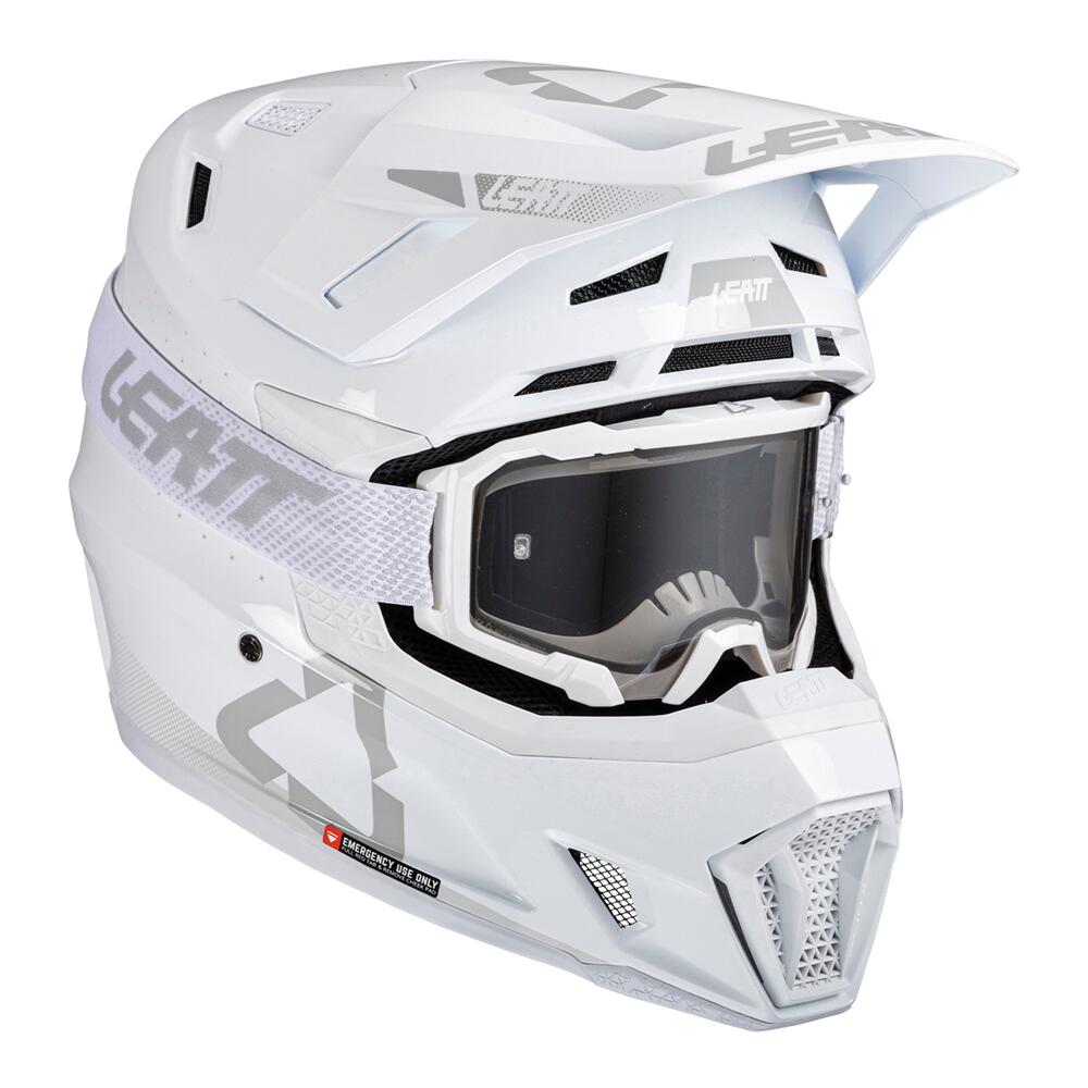 Leatt Moto 2025 Helmet Kit Moto 7.5 V25 White