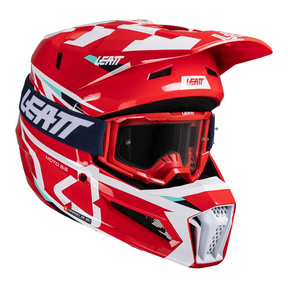 Leatt Moto 2025 Helmet Kit Moto 3.5 V25 Red