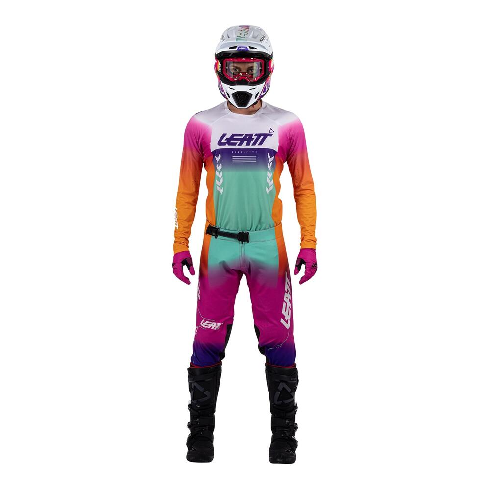 Leatt Moto 2026 5.5 I.K.S Jersey And Pants Pinata Teal V26