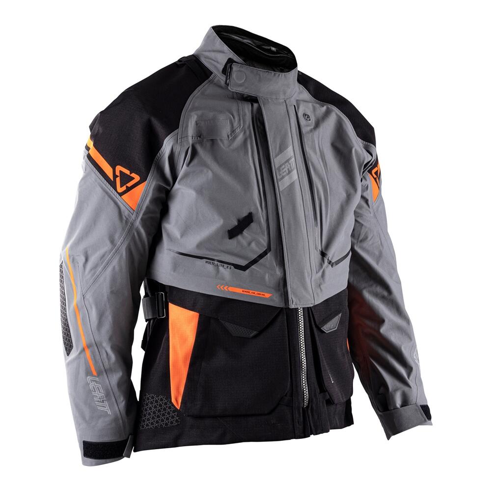 Leatt Moto Jacket Adv Multitour 8.5 Iron Grey