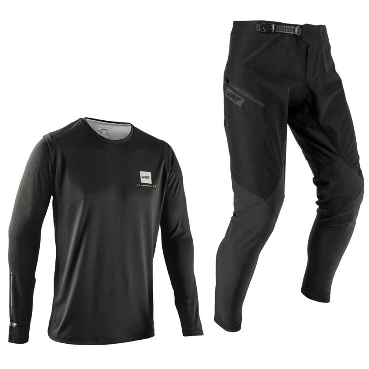 Leatt Mtb 2026 Ride Kit Mtb Gravity 1.0 Jr Ghost Black