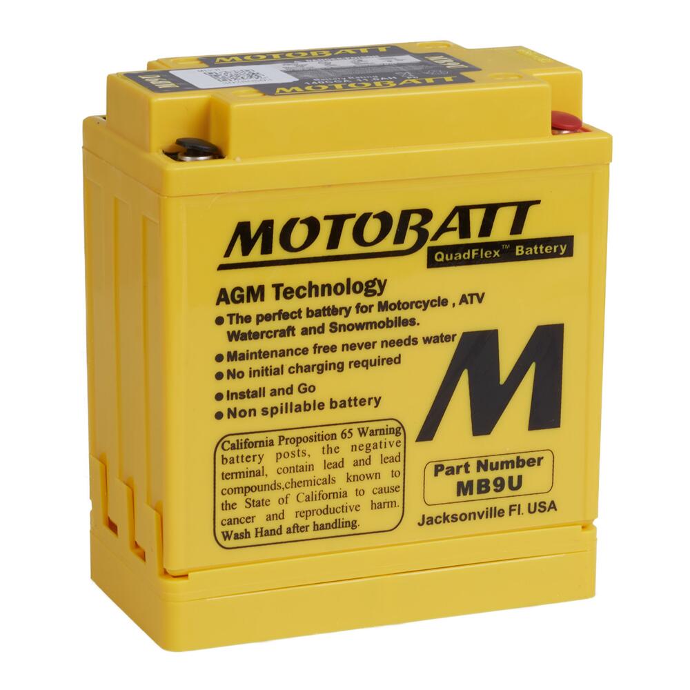 Motobatt Mb9u Motobatt Quadflex Battery