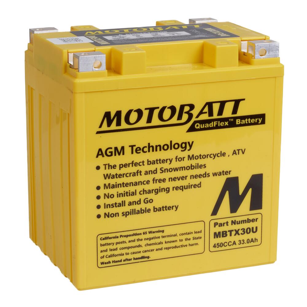 Motobatt Mbtx30u Motobatt Quadflex Battery