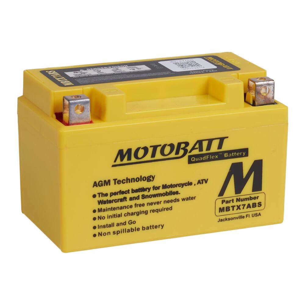 Motobatt Mbtx7a-Bs Motobatt Flex Battery