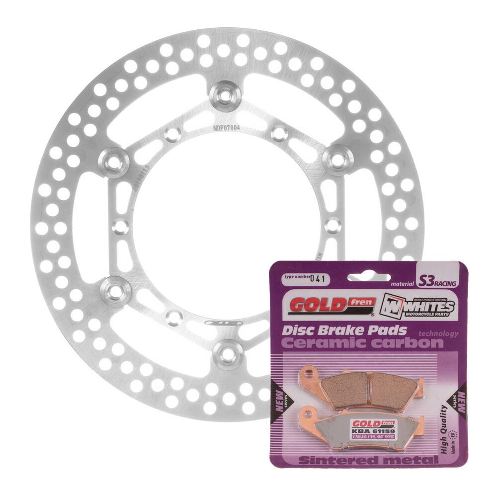 Mtx Brake Disc & Pad Front Kit - Yam Yz250f 01-06