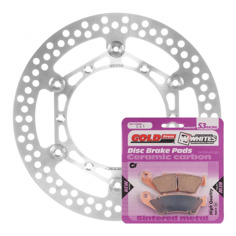 Mtx Brake Disc & Pad Front Kit - Yam Yz450f 03-07