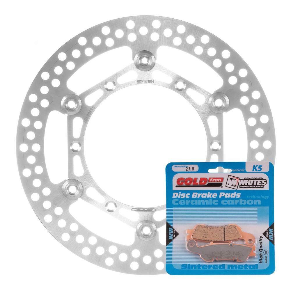 Mtx Brake Disc & Pad Front Kit - Yam Yz450f 08-15