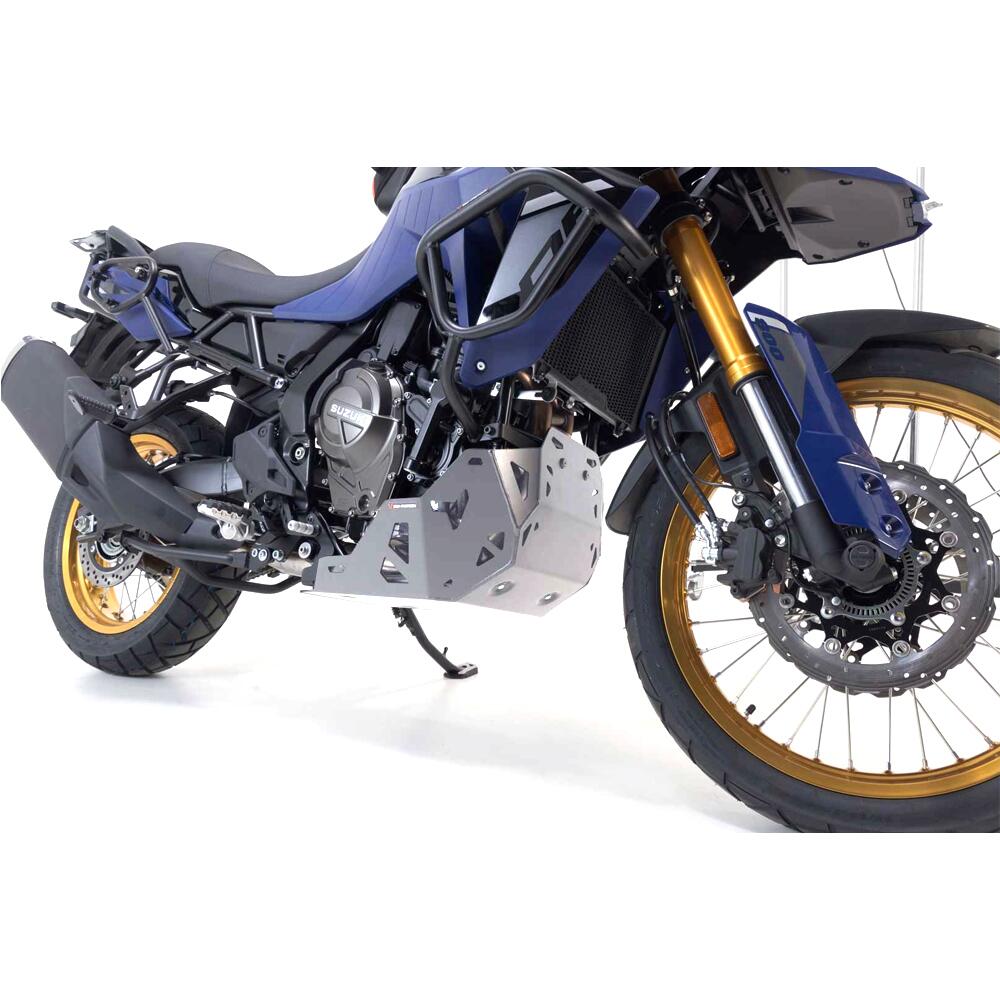 Sw Motech Mss.05.845.10001/S Sw Motech Bash Plate Sw Motech Silver Suzuki V Strom 800 22-On