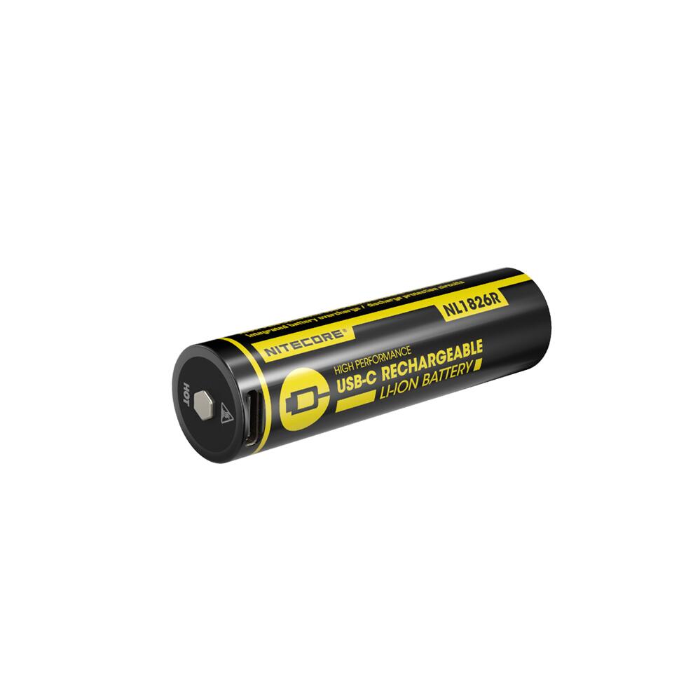 Nitecore Li-Ion Usb Type C Rechargeable Battery 18650 (2600Mah)
