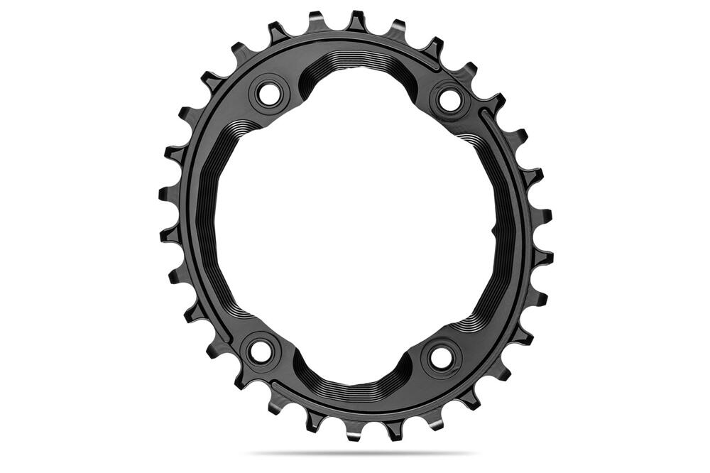 Absolute Black Oval Premium Shimano Xtr M9000 Asymmetrical Nw Chainring