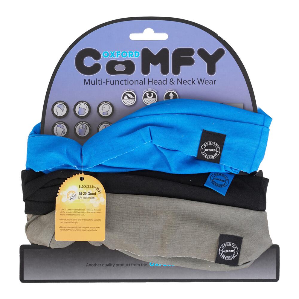 Oxford Comfy Blu/Blk/Gry 3Pack