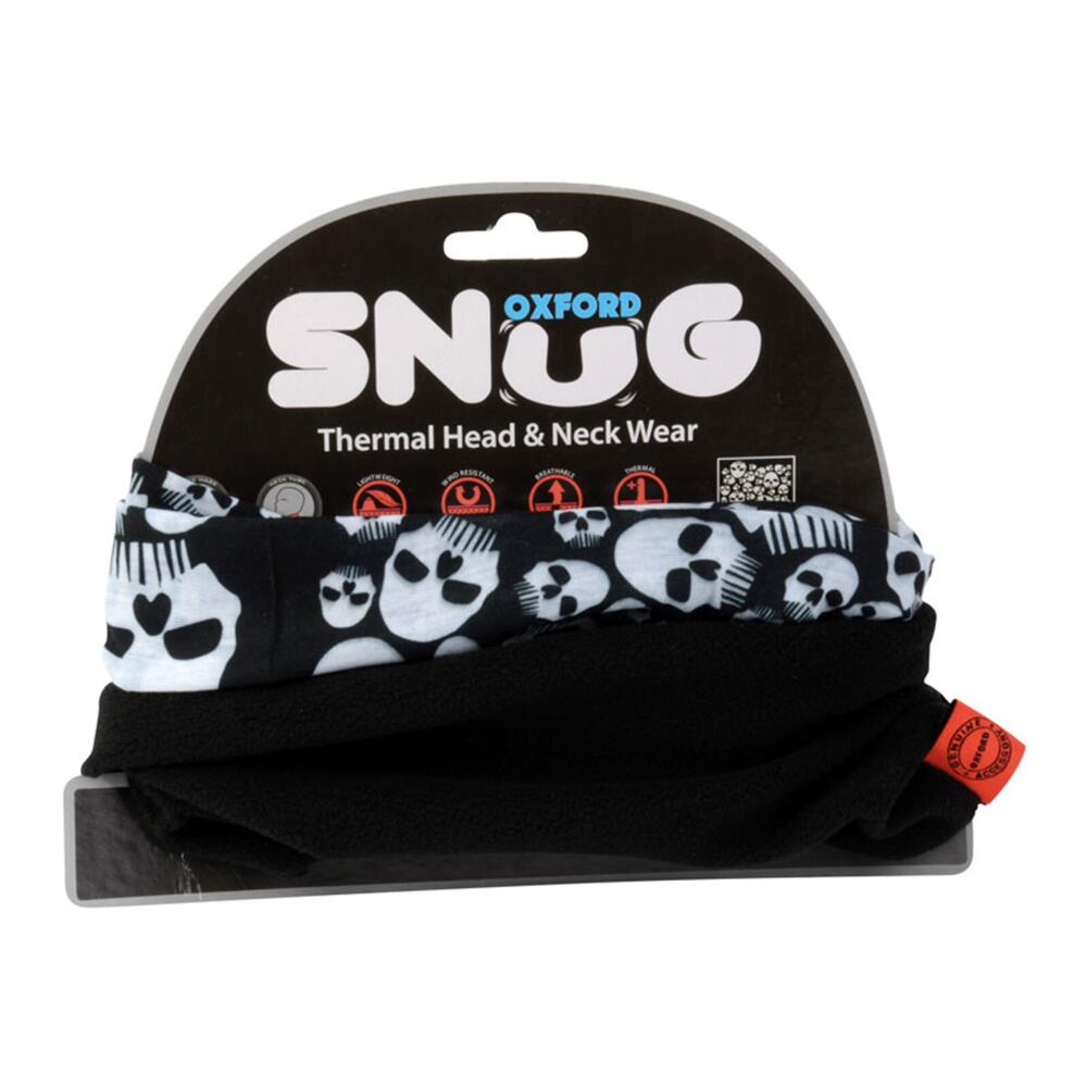 Oxford Thermal Head/Neck Warmer Snug Skulls
