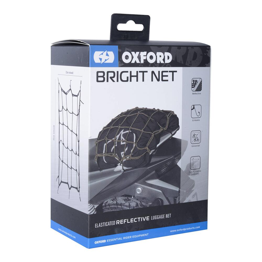 Oxford Bright Cargo Net Blk/Reflective