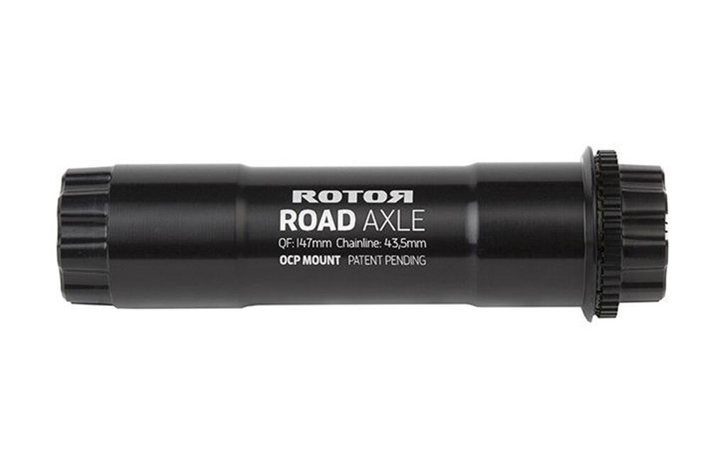 Rotor Crank Axle Road 30Mm Offset Black