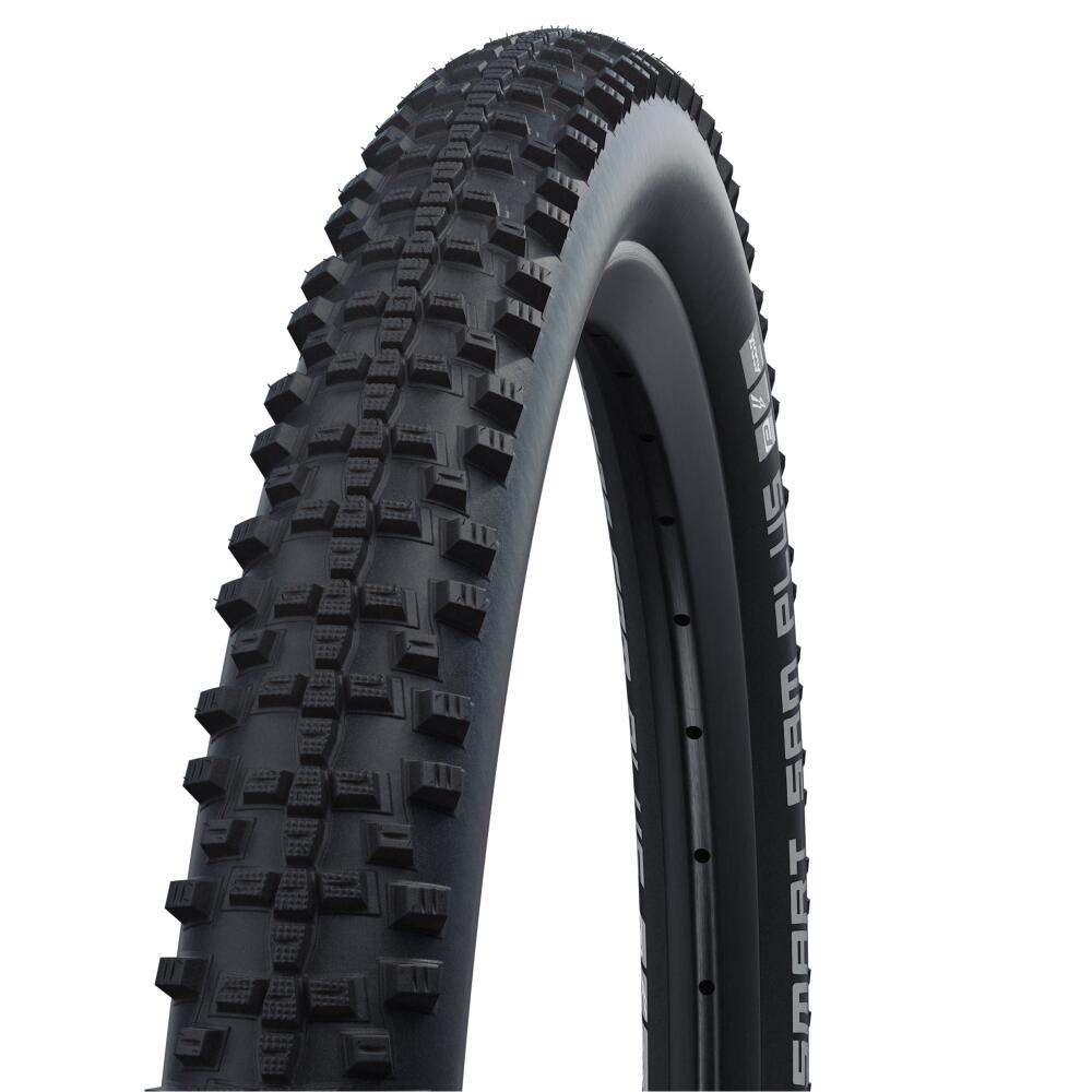 Schwalbe Smart Sam Plus 26X2.10 Perf Wire Adx Dd Greenguard Tube-Type E-25 Hs476 Black