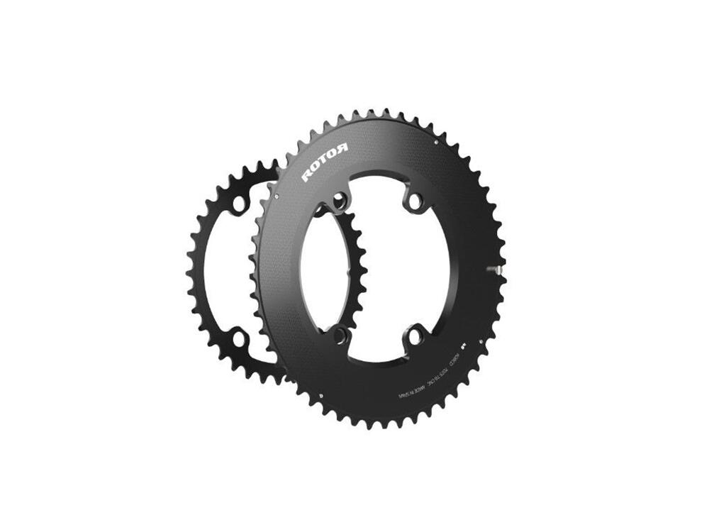 Rotor Chainring Round Ring Axs Bcd110x4 50T(For 37) Outer Black