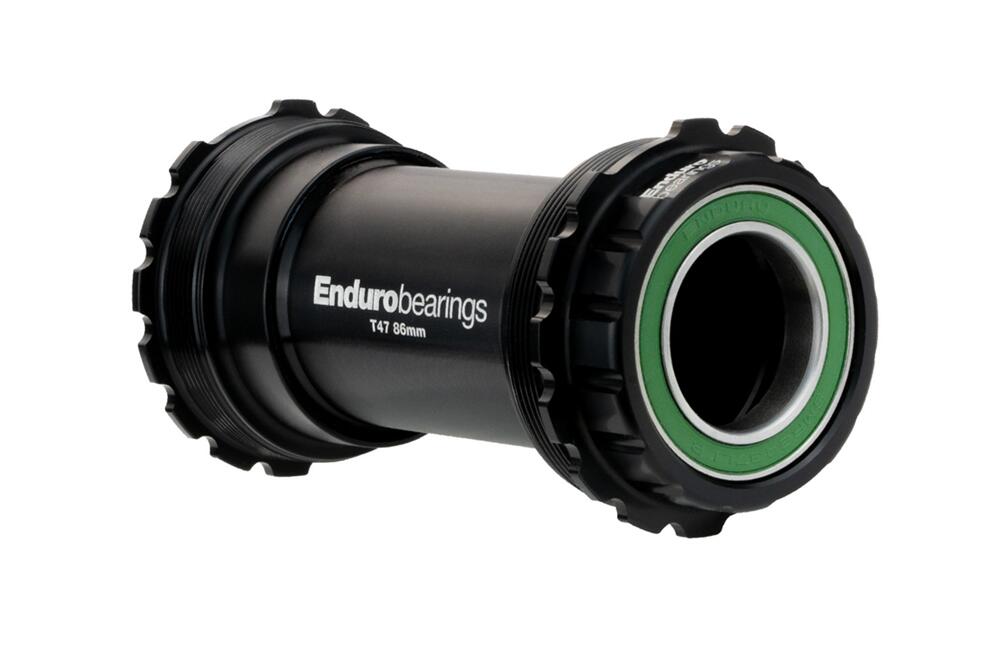Enduro Premium Bottom Bracket T47 Asymmetric To 24Mm Cranks Xd-15 Pro Black