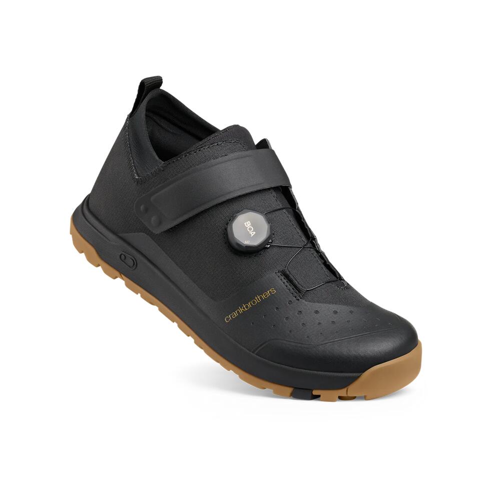 Crankbrothers Shoes Stamp Trail Boa Black / Gold Gum Outsole