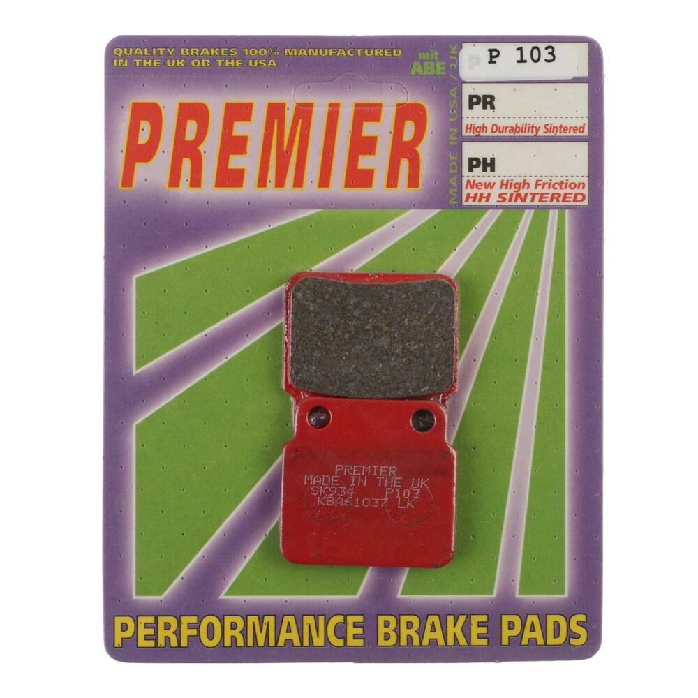 Premier Brake Pads P103 - Suz
