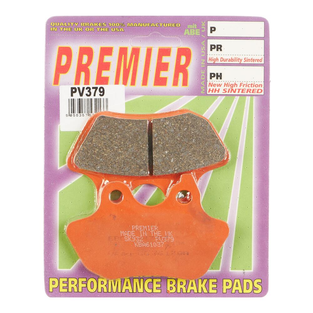 Premier Brake Pads Semi Sintered Street Pbpv379