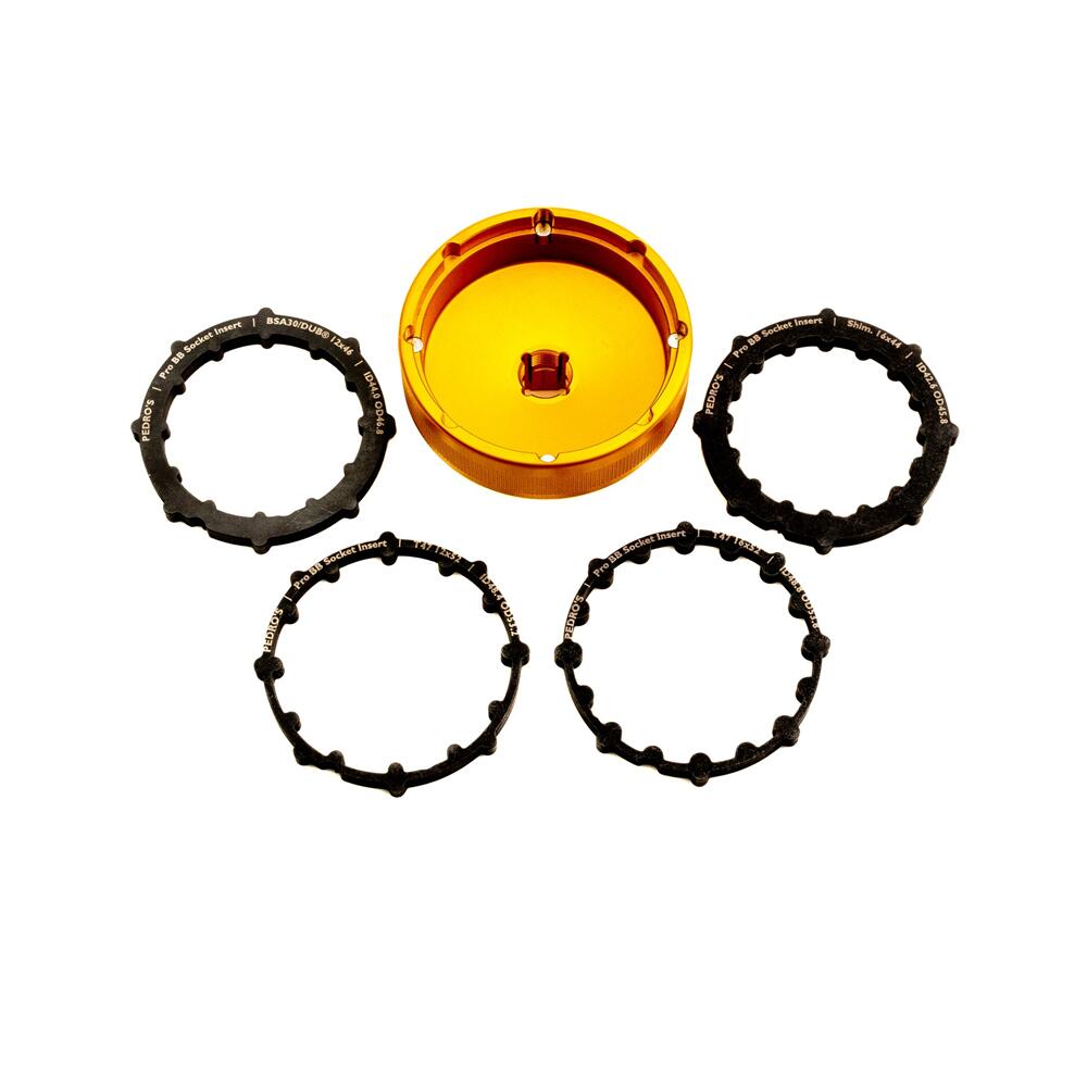 Pedros Pedro's Pro Bb Socket, 5Pc Set