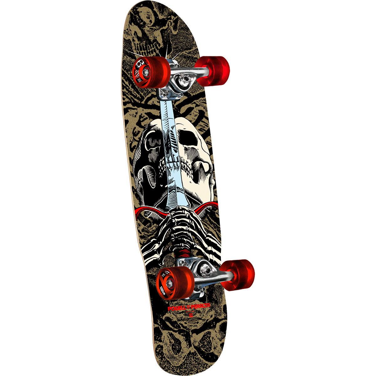 Powell Peralta Skeleton Vinyl Sticker Skate Skateboard Deck Scooter BMX Laptop 