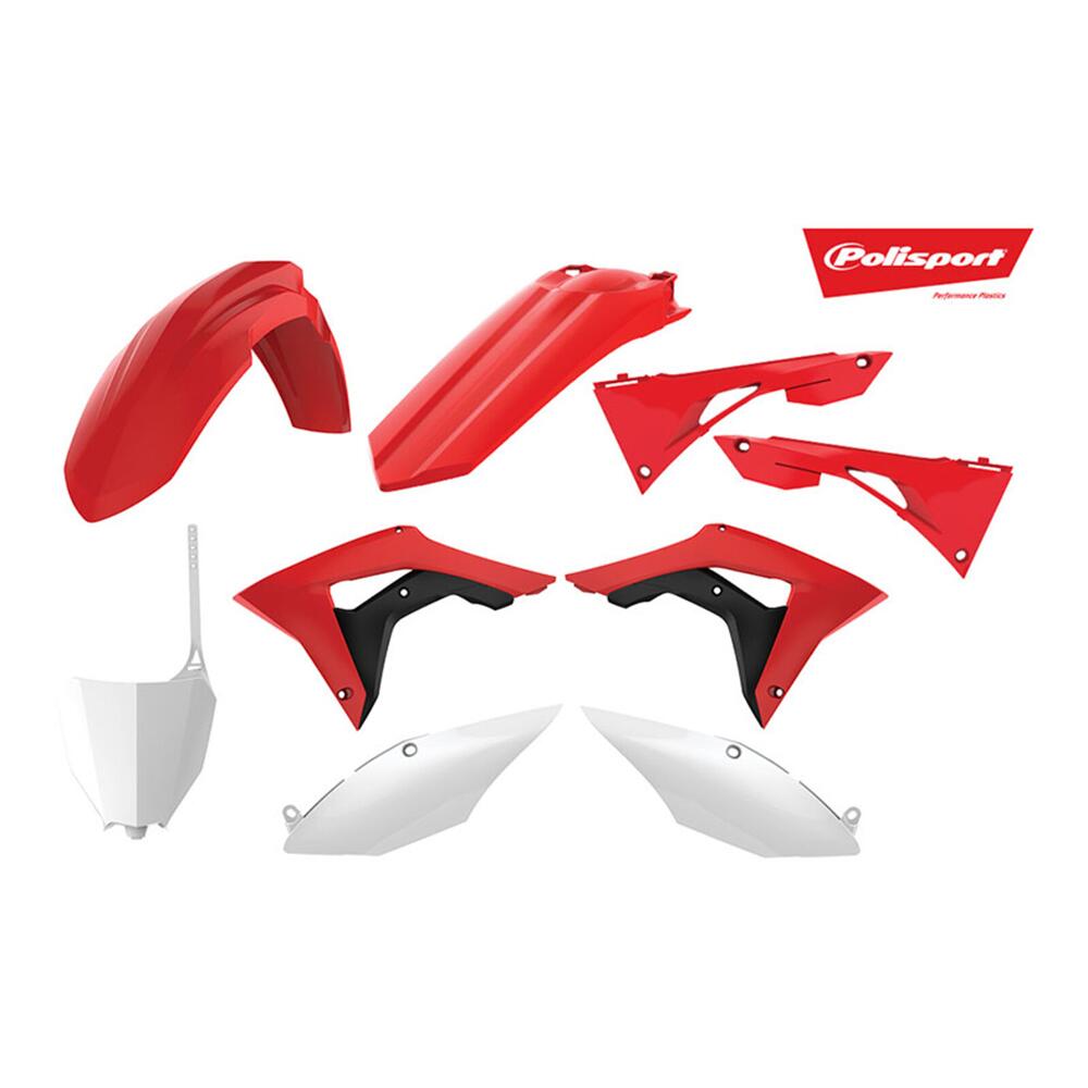 Polisport Kit Hon Crf450r 17-19 / Crf250r 18- Red/Wht